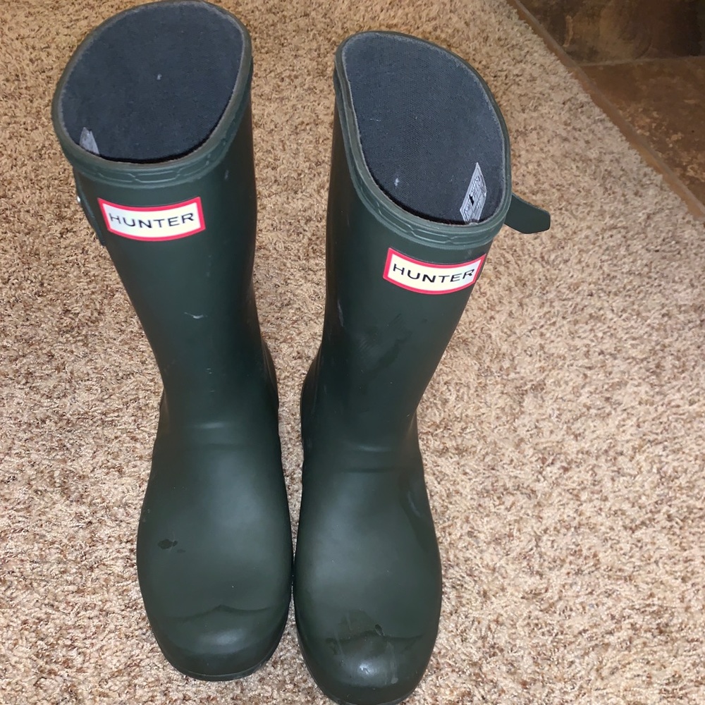 Green Hunter Boots